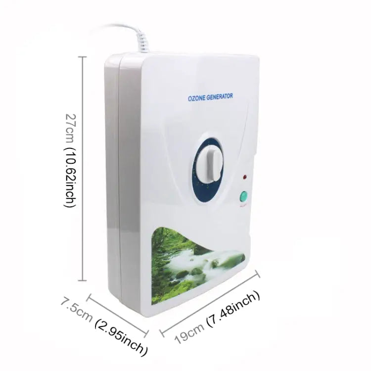 600MG Ozone Generator Cleaner Sterilizer for Vegetables and Fruits US Plug EU Plug