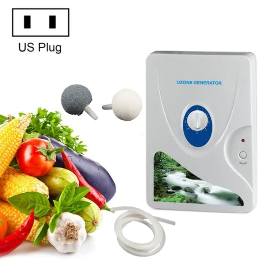 600MG Ozone Generator Cleaner Sterilizer for Vegetables and Fruits US Plug EU Plug - US Plug / 110V US Plug