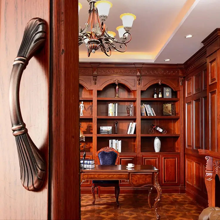 6029-96 Solid Wood Furniture Cabinet Handle Red Bronze Handles 6029-96 - 6029-96