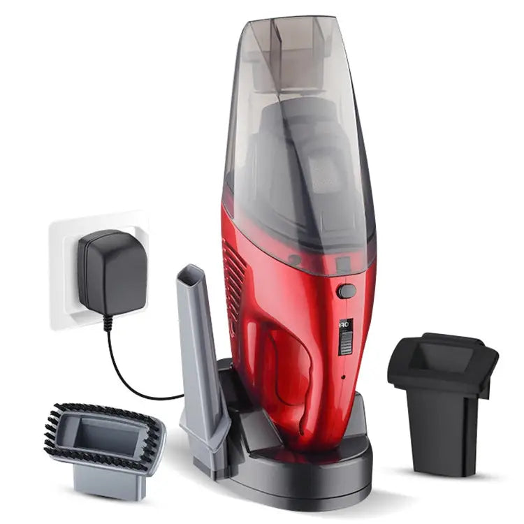 60W Rechargeable Car Household Portable Handheld Wireless Dry Wet Used Vacuum Cleaner EU Plug 60W - 60W