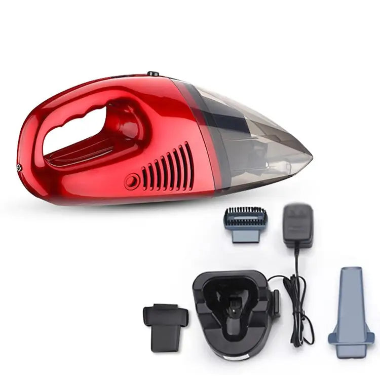 60W Rechargeable Car Household Portable Handheld Wireless Dry Wet Used Vacuum Cleaner EU Plug 60W - 60W