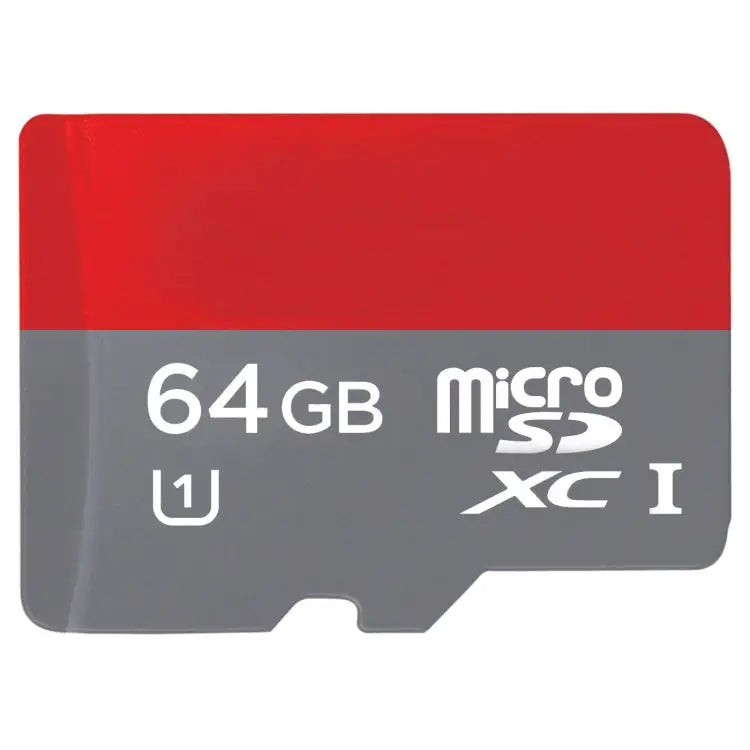 64GB High Speed Class 10 TF/Micro SDHC UHS-1(U1) Memory Card Write: 15mb/s Read: 30mb/s (100% Real Capacity) 64GB - 64GB