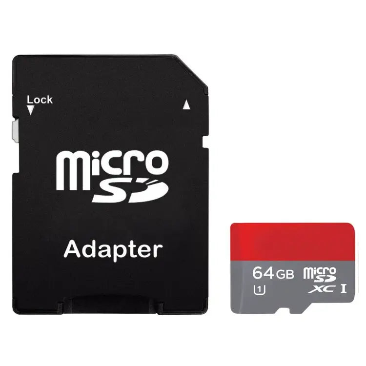 64GB High Speed Class 10 TF/Micro SDHC UHS-1(U1) Memory Card Write: 15mb/s Read: 30mb/s (100% Real Capacity) 64GB - 64GB