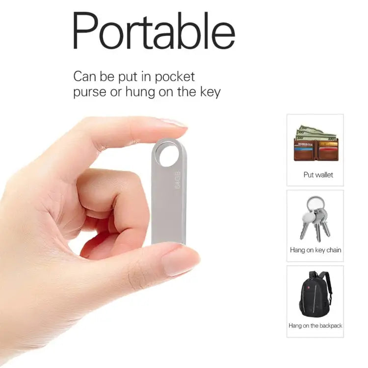 64GB Metal USB 2.0 Flash Disk 64GB - 64GB