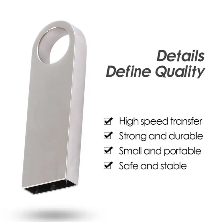 64GB Metal USB 2.0 Flash Disk 64GB - 64GB