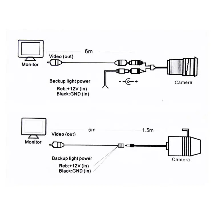 656×492 Effective Pixel NTSC 60HZ CMOS II Waterproof Car Rear View Backup Camera With 4 LED Lamps for 2014 Version