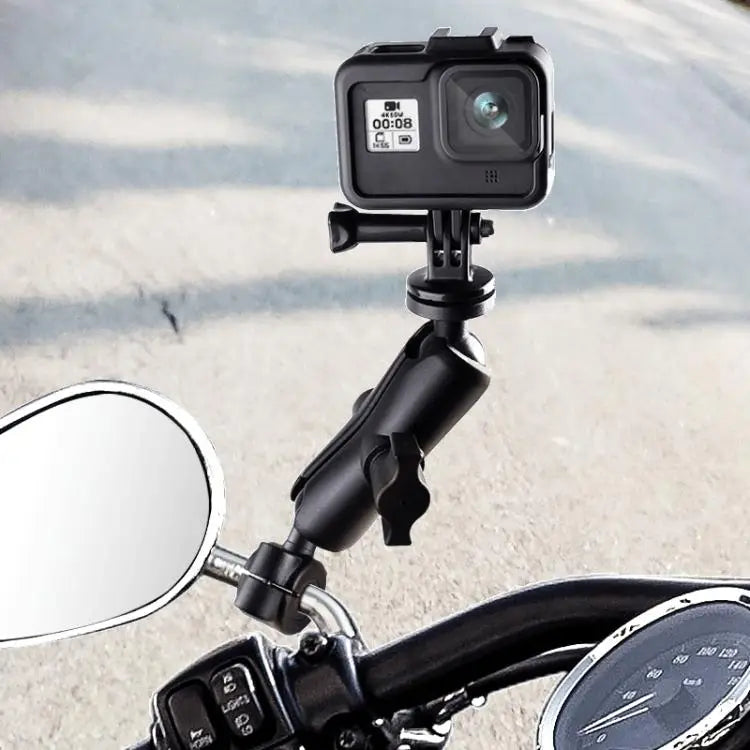 6cm Connecting Rod Fixed Motorcycle Mount Holder for GoPro Insta360 DJI and Other Action Cameras 6cm Connecting Rod