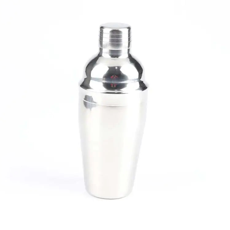 7 in 1 Stainless Steel Wine Cocktail Shaker Tools Set with Cloth Bag Capacity: 550ml 550ml - 550ml