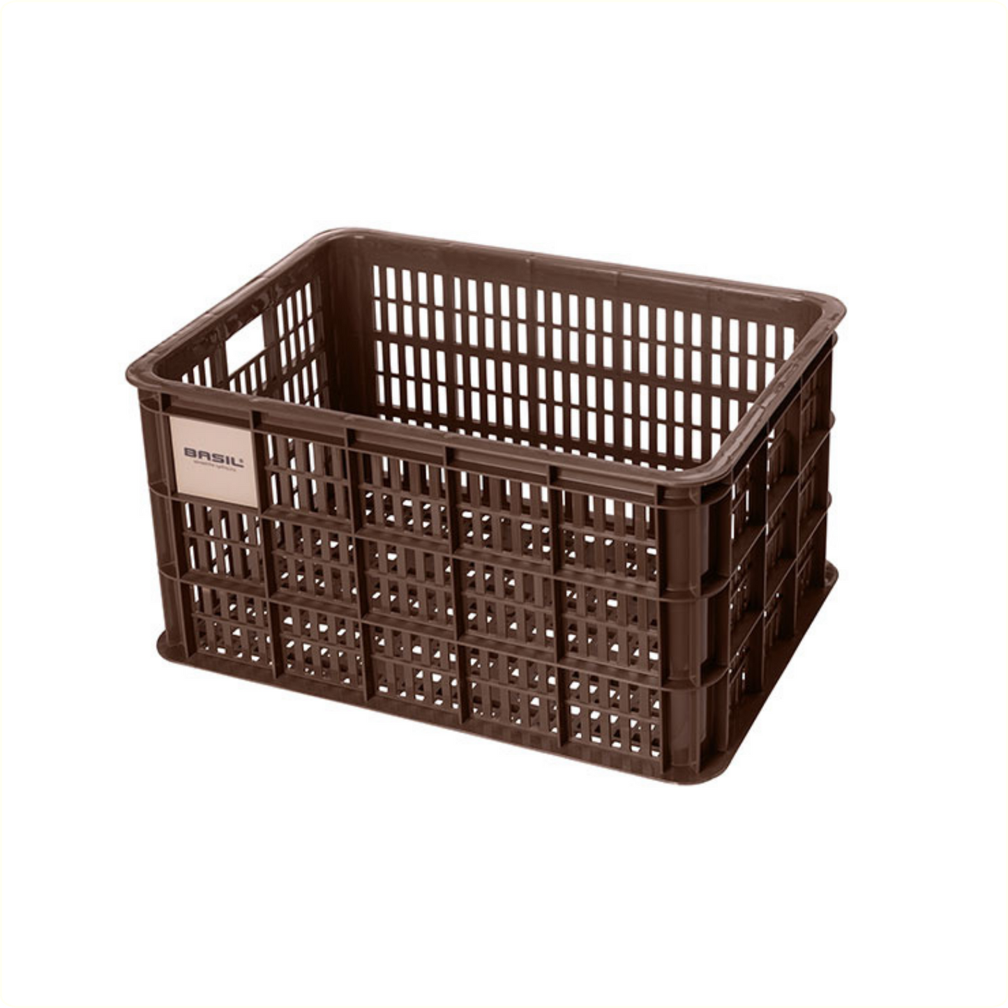 FA1502D fietskrat bruin 40L