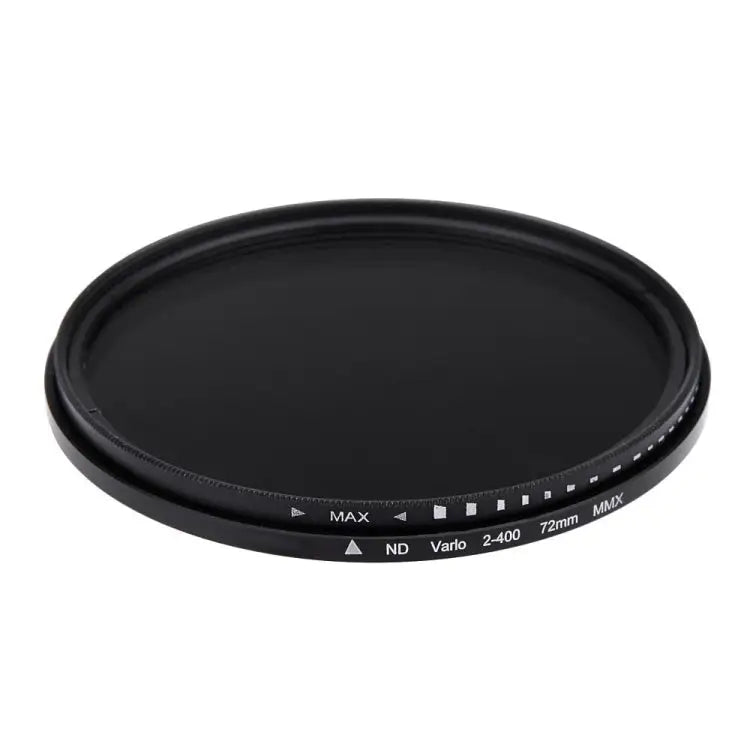 72mm ND Fader Neutral Density Adjustable Variable Filter ND 2 to ND 400 Filter 72mm - 72mm
