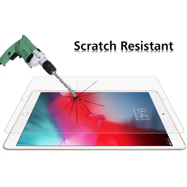 75 PCS 0.4mm 9H Surface Hardness Explosion-proof Tempered Glass Film for iPad 5/6/7，iPad Air 1/2 9.7 inch iPad Air 2019