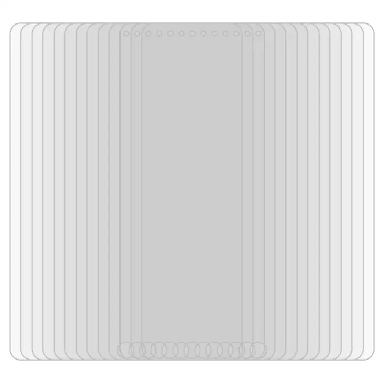 75 PCS 0.4mm 9H Surface Hardness Explosion-proof Tempered Glass Film for iPad 5/6/7，iPad Air 1/2 9.7 inch iPad Air 2019