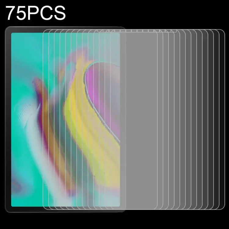 75 PCS 9H Surface Hardness Anti-fingerprint Explosion-proof Tempered Glass Film for Galaxy Tab A 10.1 (2019) Galaxy Tab