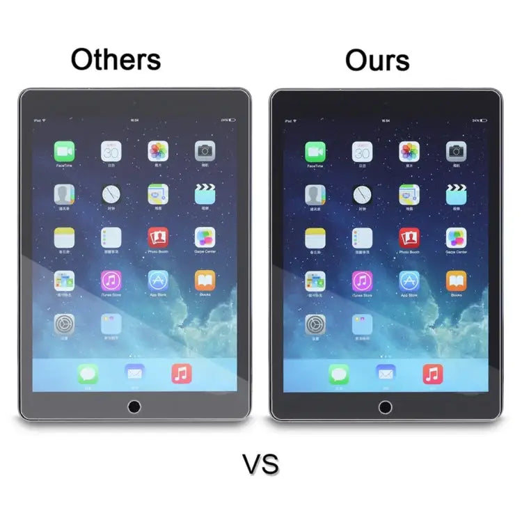 75 PCS LOPURS 0.4mm 9H+ Surface Hardness 2.5D Explosion-proof Tempered Glass Film for New iPad (iPad 3) / iPad 4 / iPad