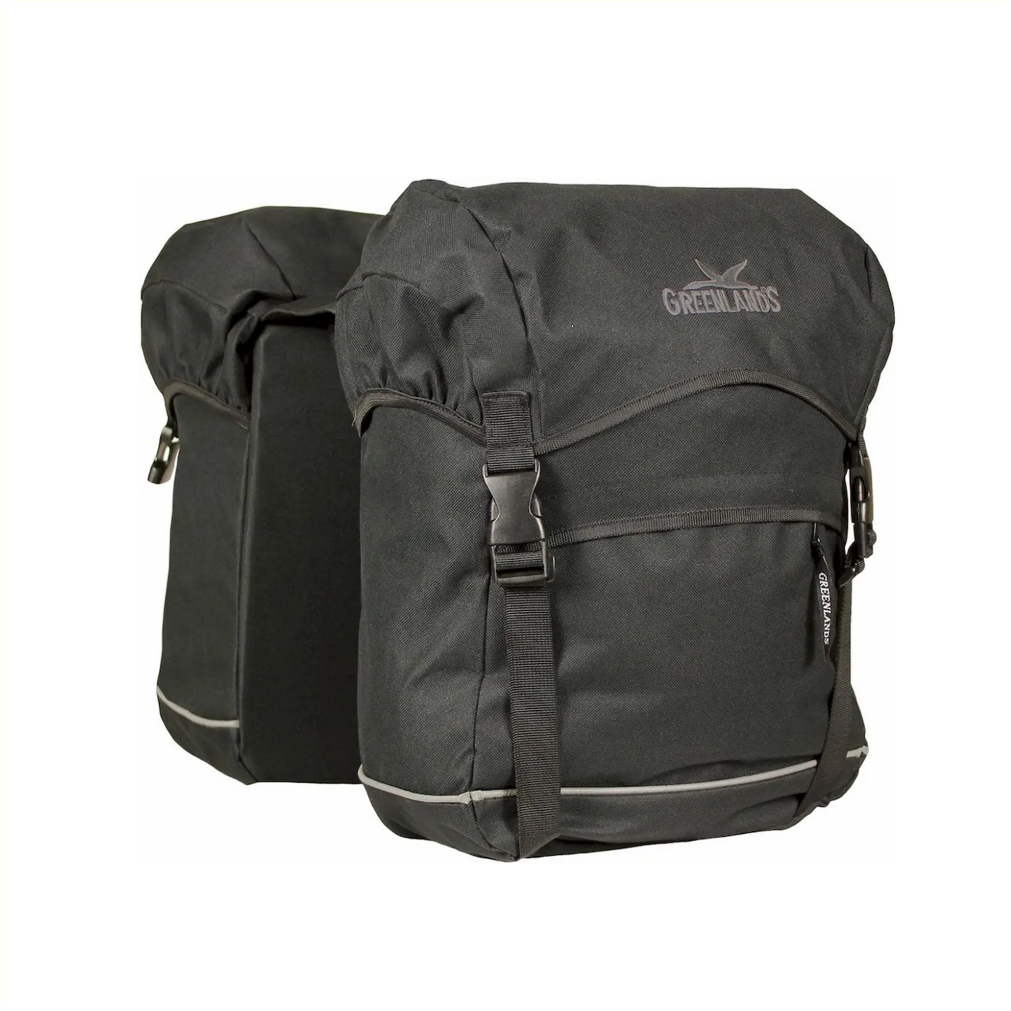 BB0202A Tas dubbel zwart 40L