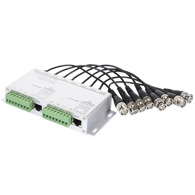 8 CH UTP Passive Video Balun CCTV Via Twisted Pairs 8 CH UTP - 8 CH UTP