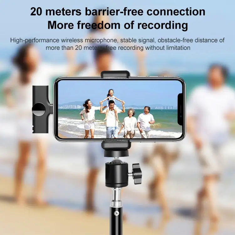 8 Pin Interface Live Broadcast Wireless Lavalier Microphone - 8 Pin
