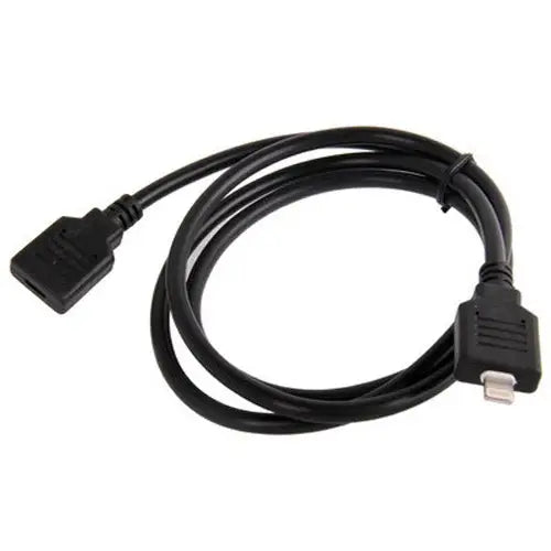 8 Pin Male to Female 22 Core Extension Cable Cable Length: 1m - Black