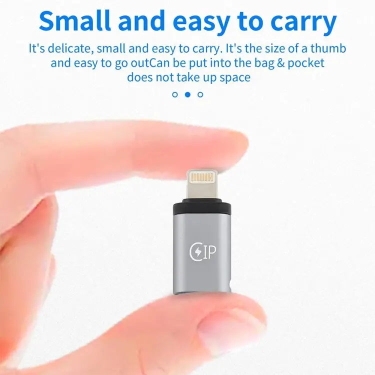 8 Pin Male to USB-C / Type-C Female Charging Adapter Support Data Transmission 8 Pin Male - 8 Pin Male