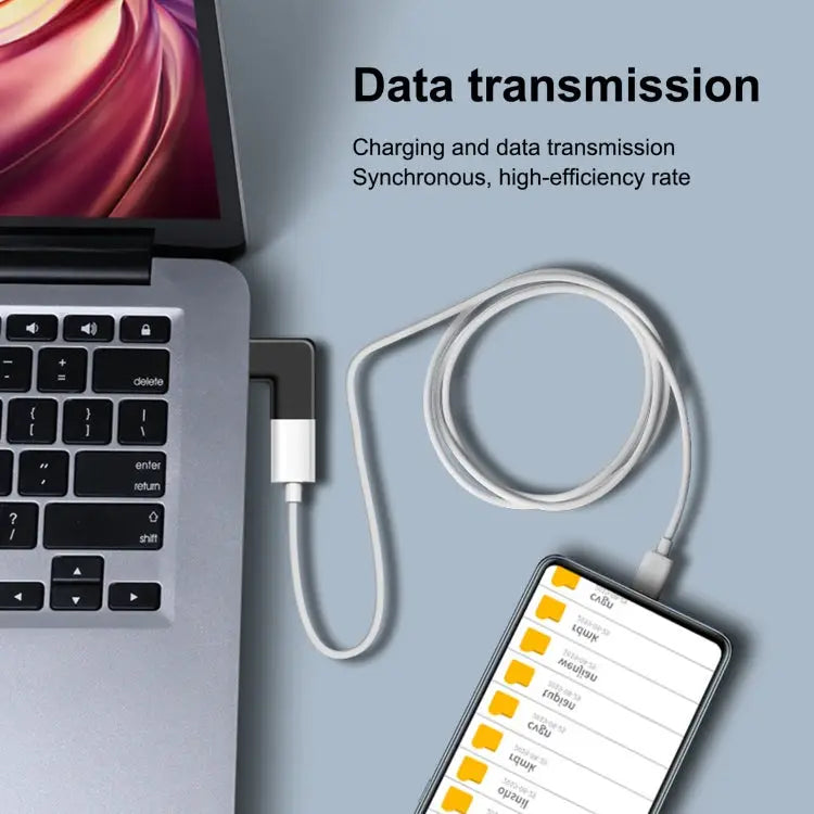 8 Pin Male to USB-C / Type-C Female Elbow Charging Adapter 8 Pin Male to USB-C / Type-C Female - 8 Pin Male to USB-C