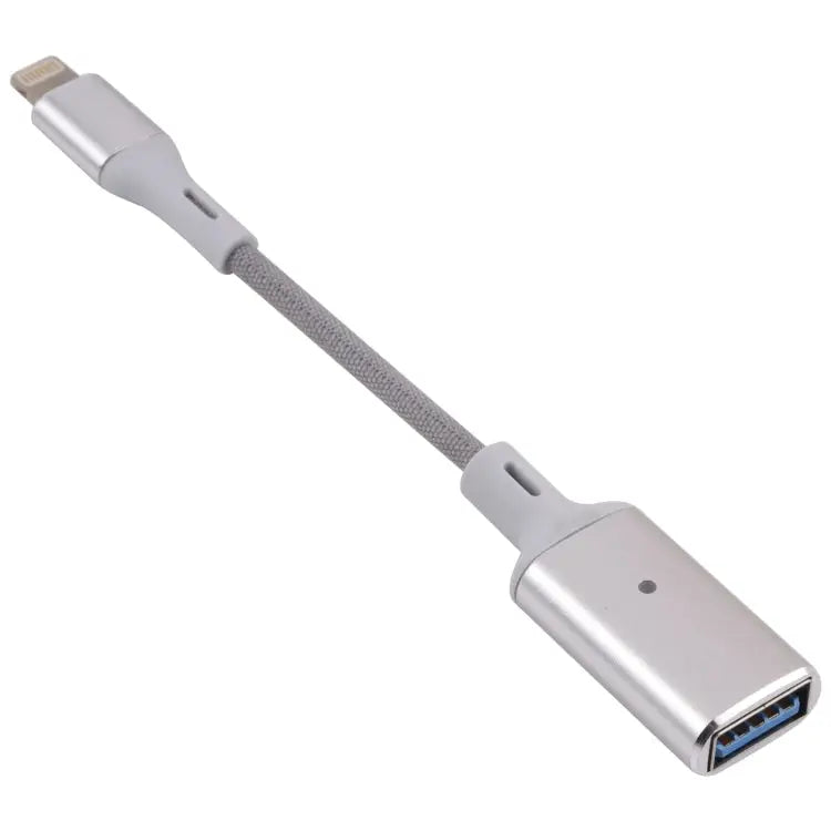 8 Pin Male to USB Female OTG Camera Adapter Compatible with IOS 13 or Above