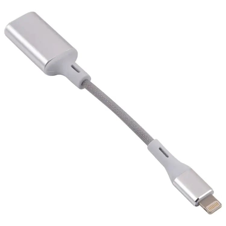 8 Pin Male to USB Female OTG Camera Adapter Compatible with IOS 13 or Above