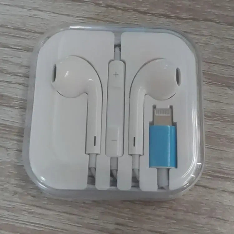 8 Pin Plug Wired Earphone Support Calls and Music Cable Lengrh: 1.2m - Support Music And Calls