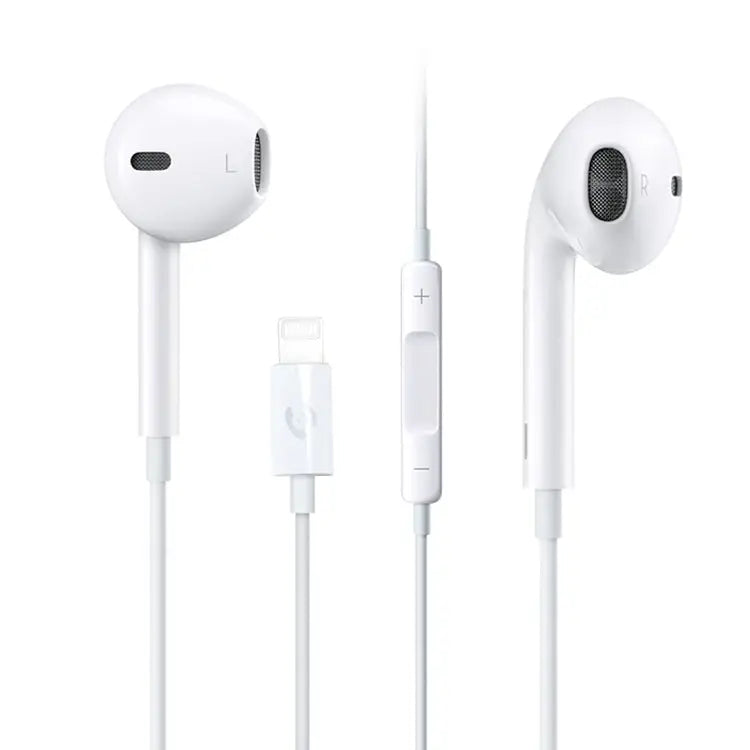 8 Pin Plug Wired Earphone Support Calls and Music Cable Lengrh: 1.2m - Support Music And Calls