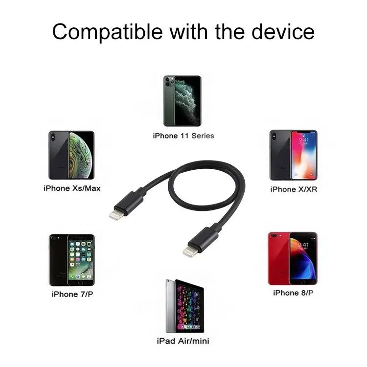 8 Pin to 8 Pin Data Migration Cable Support Charging Cable Length: 30cm