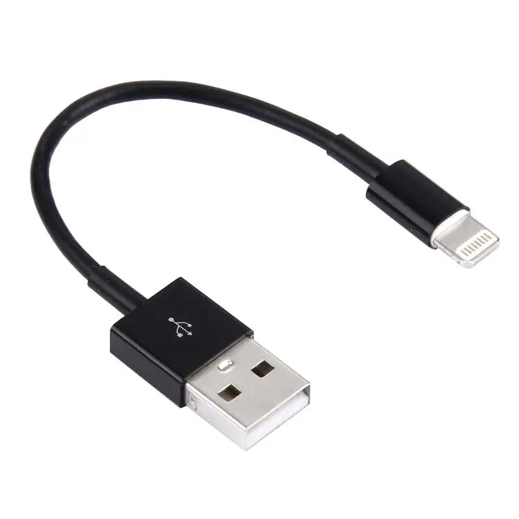 8 Pin to USB Sync Data / Charging Cable Cable Length: 13cm - Black
