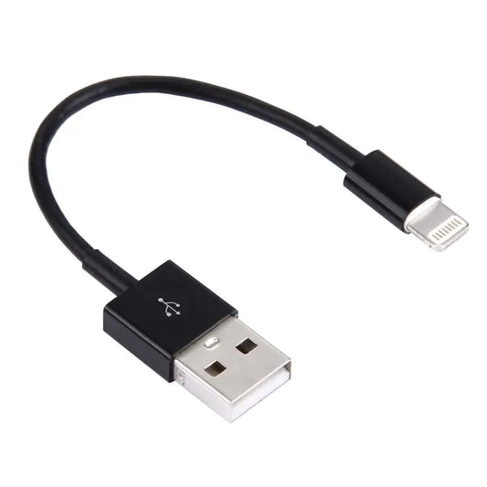 8 Pin to USB Sync Data / Charging Cable Cable Length: 13cm - Black