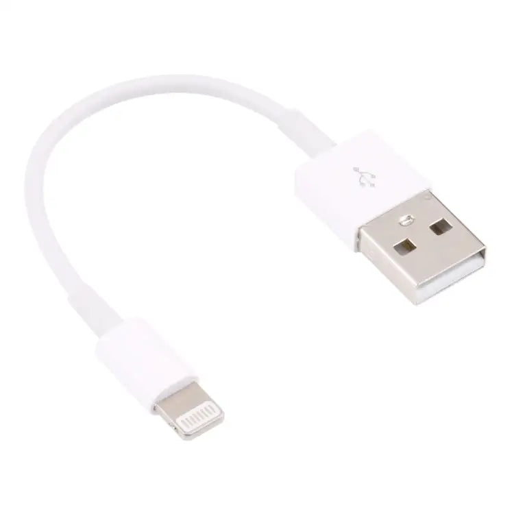 8 Pin to USB Sync Data / Charging Cable Cable Length: 13cm - White