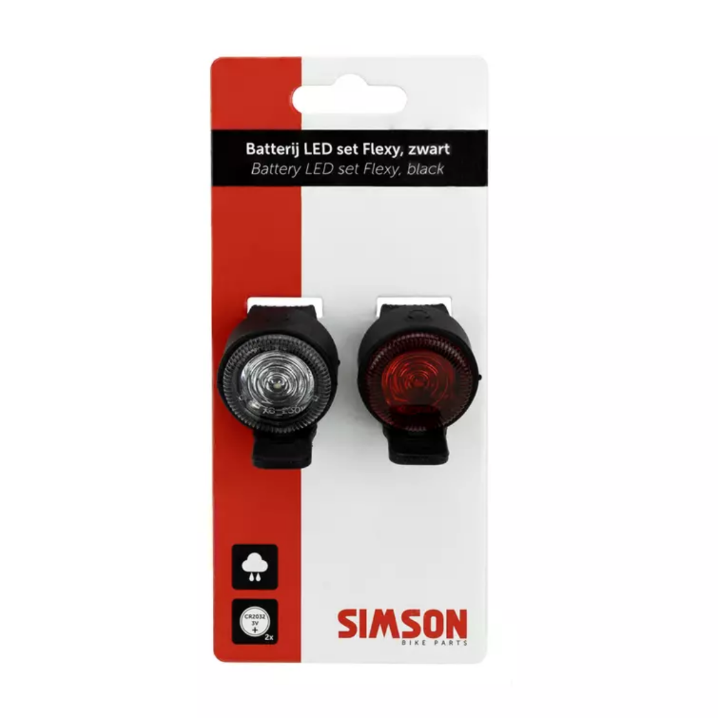 RA0604A Simson batterij LED set "Flexy"