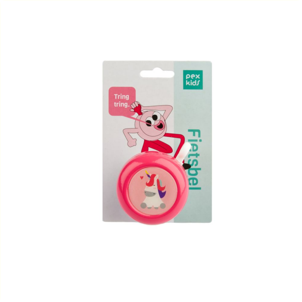 BH0703A PexKids fietsbel unicorn