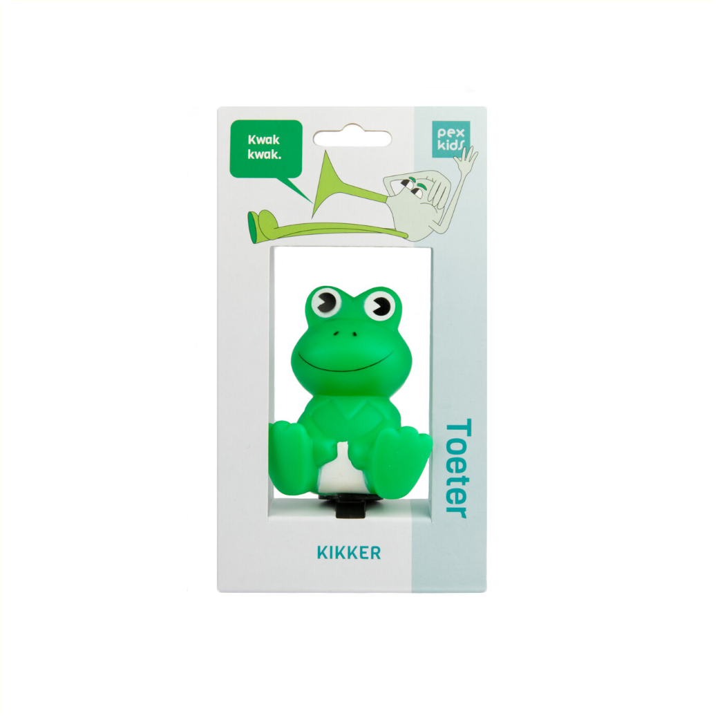 CH0606A PexKids fietstoeter Kikker