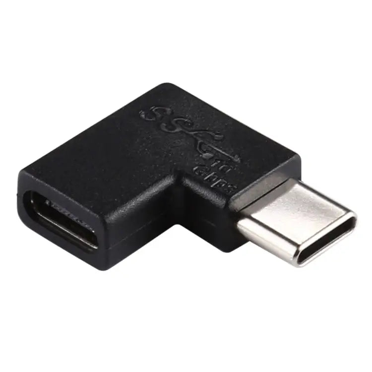 90 Degrees Right Angle USB-C / Type-C Female to Male Converter Adapter Right Angle Female to Male - Right Angle Female