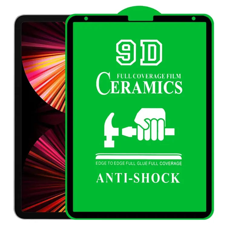 9D Full Screen Full Glue Ceramic Film For iPad 4 / 3 / 2 9.7 inch (1 PC) For iPad 10.2 2021 / 2020 / 2019 (1 PC)