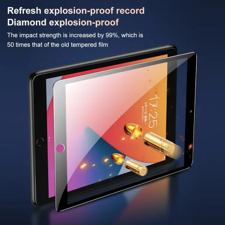 9D Full Screen Full Glue Ceramic Film For iPad 4 / 3 / 2 9.7 inch (1 PC) For iPad 10.2 2021 / 2020 / 2019 (1 PC)