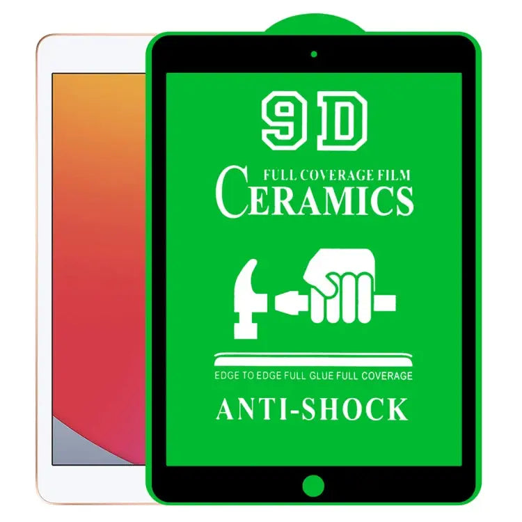 9D Full Screen Full Glue Ceramic Film For iPad 4 / 3 / 2 9.7 inch (1 PC) For iPad 10.2 2021 / 2020 / 2019 (1 PC)