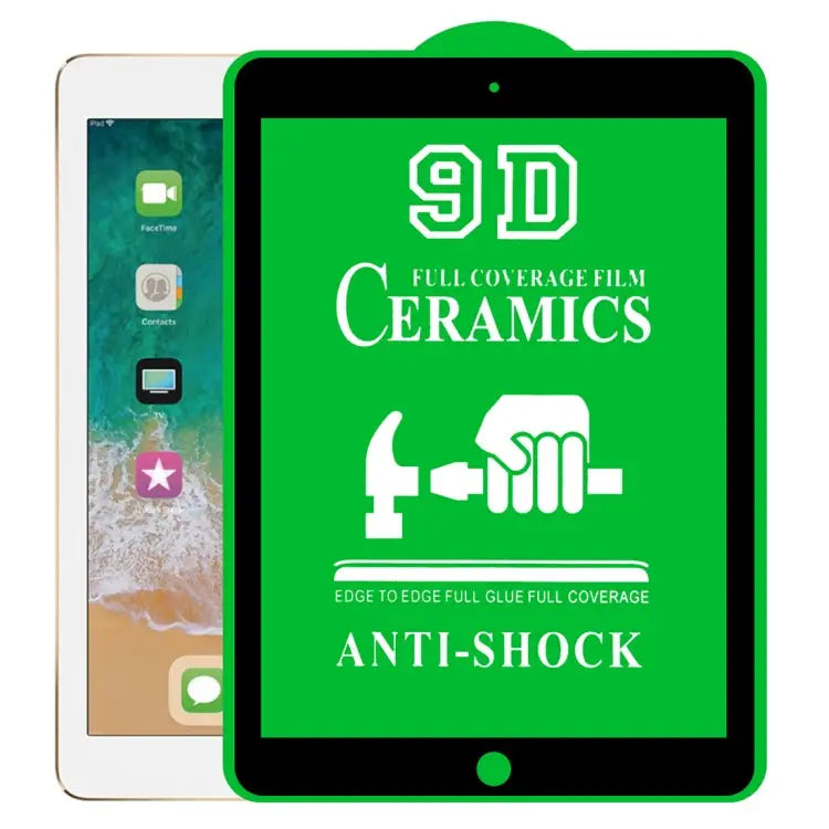 9D Full Screen Full Glue Ceramic Film For iPad 4 / 3 / 2 9.7 inch (1 PC) For iPad 10.2 2021 / 2020 / 2019 (1 PC)