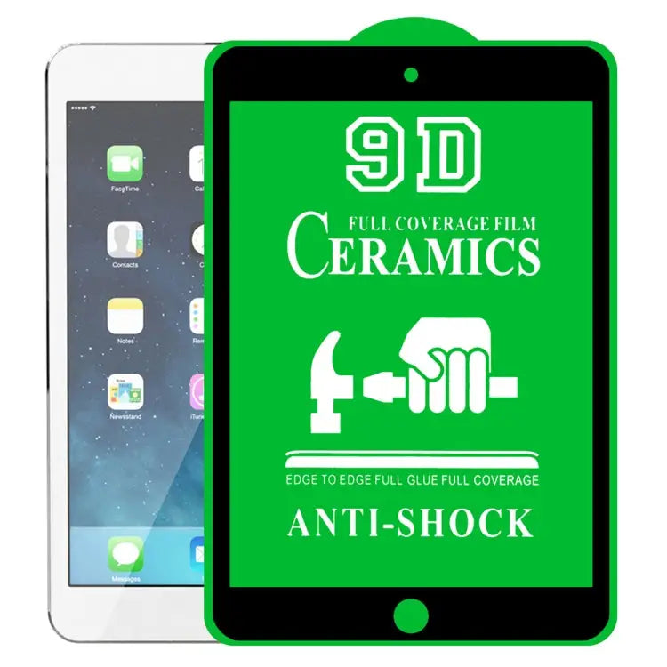 9D Full Screen Full Glue Ceramic Film For iPad 4 / 3 / 2 9.7 inch (1 PC) For iPad 10.2 2021 / 2020 / 2019 (1 PC)