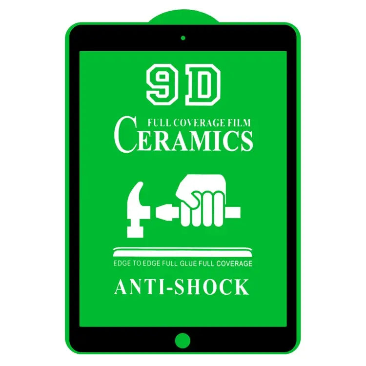 9D Full Screen Full Glue Ceramic Film For iPad 4 / 3 / 2 9.7 inch (1 PC) For iPad 10.2 2021 / 2020 / 2019 (1 PC)