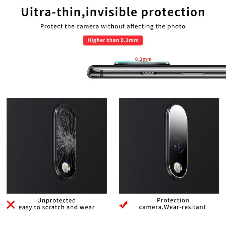 9D Transparent Rear Camera Lens Protector Tempered Glass Film For OnePlus 7 For OnePlus 7 Pro For OnePlus 7T