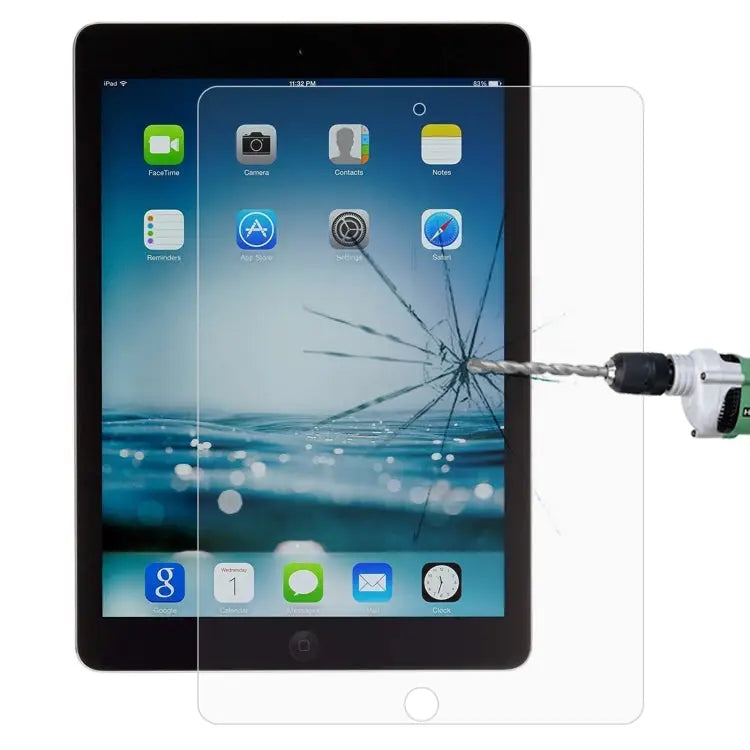 9H 2.5D Explosion-proof Tempered Glass Film For iPad 9.7 2018 / 2017 / Pro 9.7 / Air 2 / Air (1PCS) - For iPad 9.7 2018