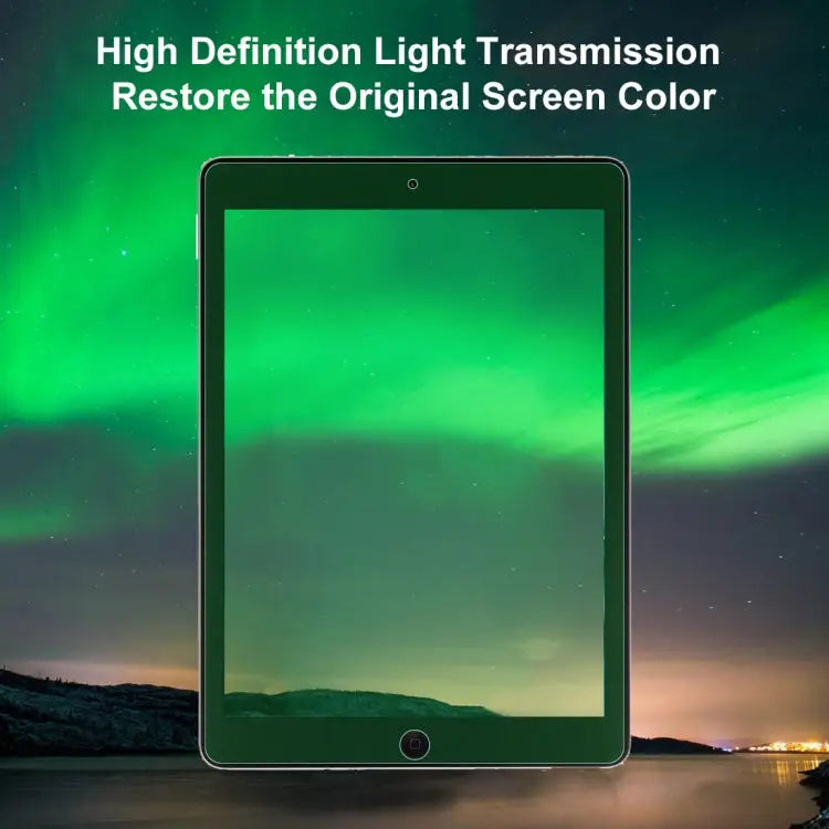9H 2.5D Eye Protection Green Light Explosion-proof Tempered Glass Film For iPad 9.7 2018 For iPad 10.2 For iPad Mini 3