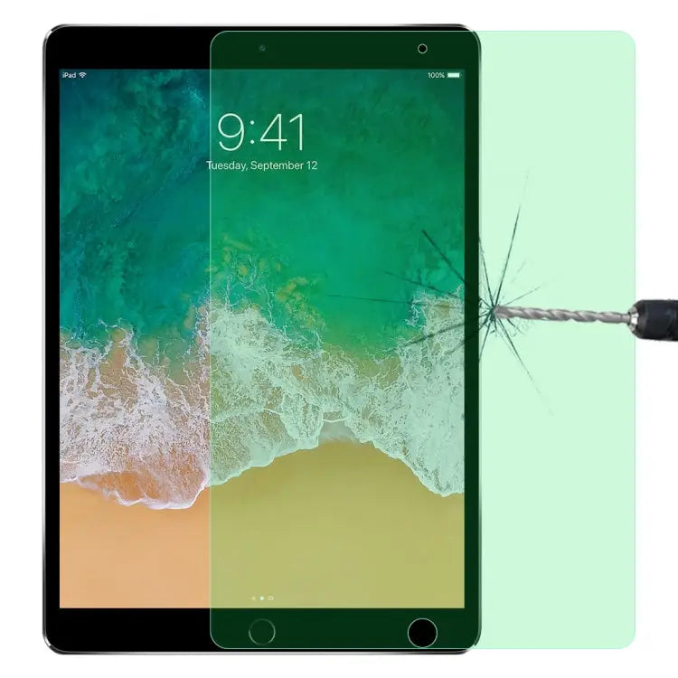 9H 2.5D Eye Protection Green Light Explosion-proof Tempered Glass Film For iPad 9.7 2018 For iPad 10.2 For iPad Mini 3