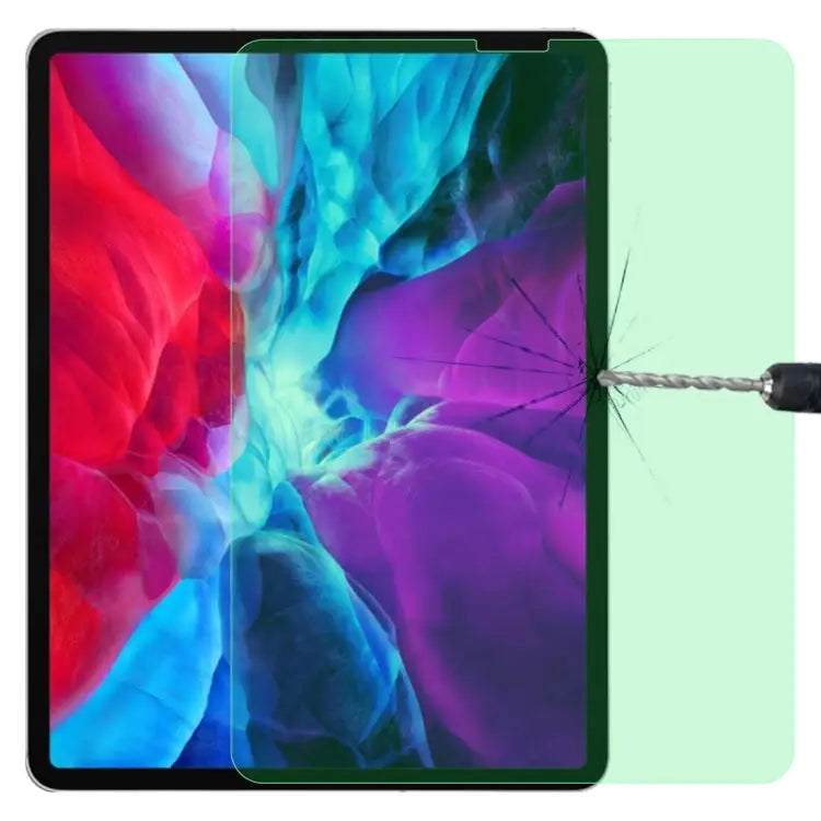 9H 2.5D Eye Protection Green Light Explosion-proof Tempered Glass Film For iPad 9.7 2018 For iPad 10.2 For iPad Mini 3