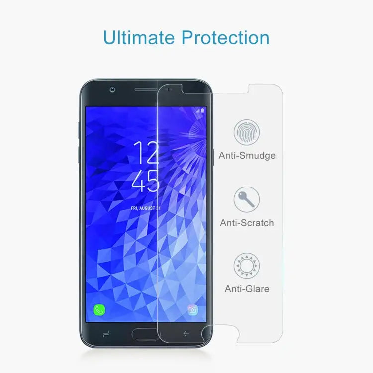 9H 2.5D Tempered Glass Film for Galaxy J7 (2018) For Galaxy J7 (2018) - For Galaxy J7 (2018)