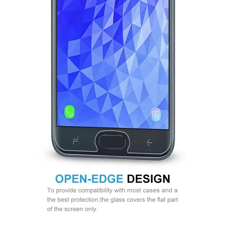 9H 2.5D Tempered Glass Film for Galaxy J7 (2018) For Galaxy J7 (2018) - For Galaxy J7 (2018)