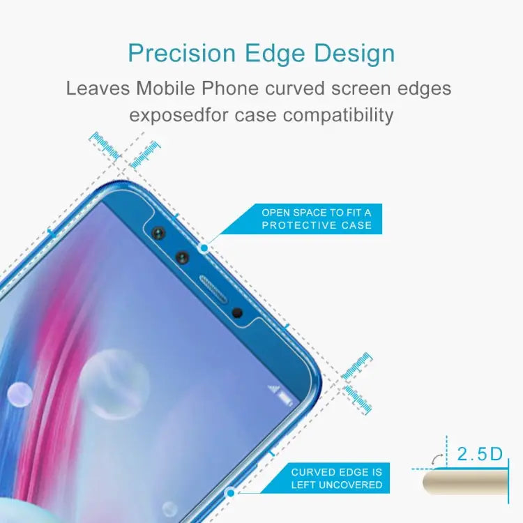 9H 2.5D Tempered Glass Film for Huawei Honor 9 Lite For Honor 9 Lite (1 PCS) - For Honor 9 Lite (1 PCS)